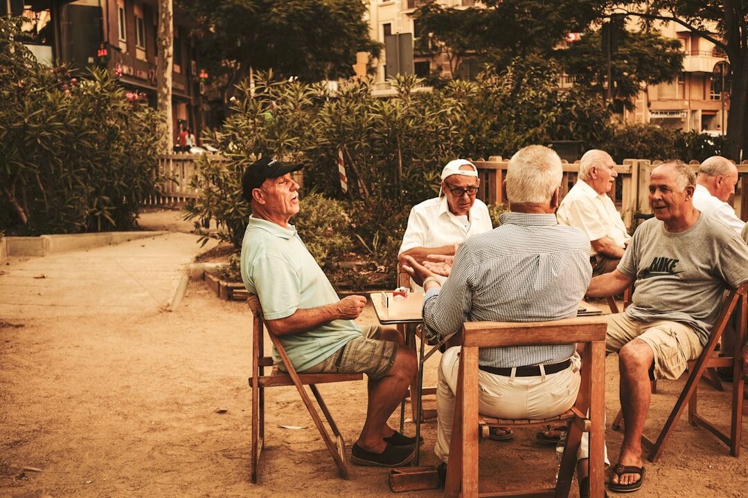seniors at outdoor festival croatia